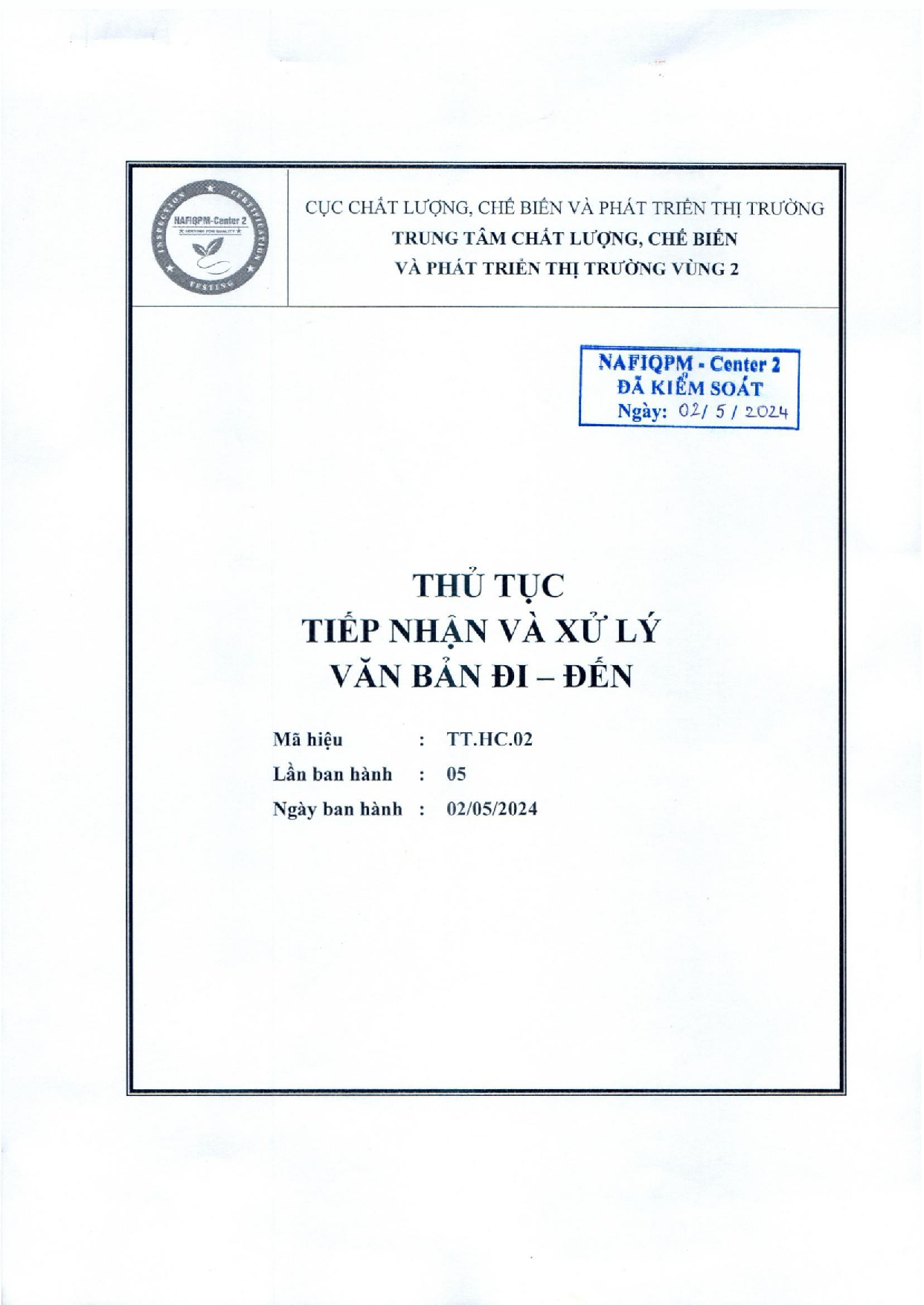TT.HC.02 Thu tuc tiep nhan va xu ly van ban di - den-1